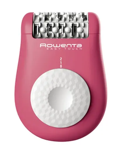 Epilator, Rowenta EP1110F1, Easy Touch NEON Pink, compact, 2 viteze, perie de curățare, accesoriu pentru începători - image 2