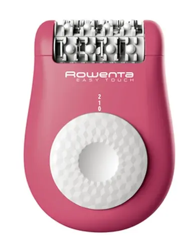 Αποτριχωτική μηχανή, Rowenta EP1110F1, Easy Touch NEON Pink, compact, 2 ταχύτητες, βουρτσάκι καθαρισμού, εξάρτημα για αρχάριους - 3