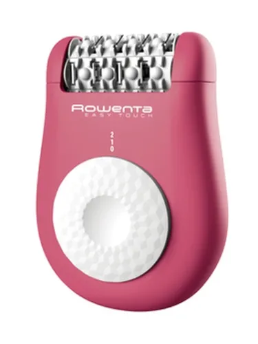Епилатор, Rowenta EP1110F1, Easy Touch NEON Pink, compact, 2 speeds, cleaning brush, beginner attachment