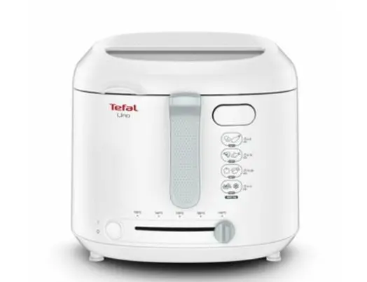 Фритюрник, Tefal FF203130, Deep fryer NEW UNO M White - image 1