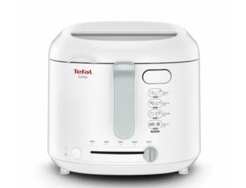 Фритюрник, Tefal FF203130, Deep fryer NEW UNO M White - image 1