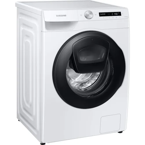Пералня, Samsung WW70T552DAW/S7, Washing Machine, 7kg, 1200 rpm,  Energy Efficiency B, Add Wash,  AI Control, Eco Bubble, Hygiene Steam, Spin Efficiency B, WiFi, White, Black door - image 1