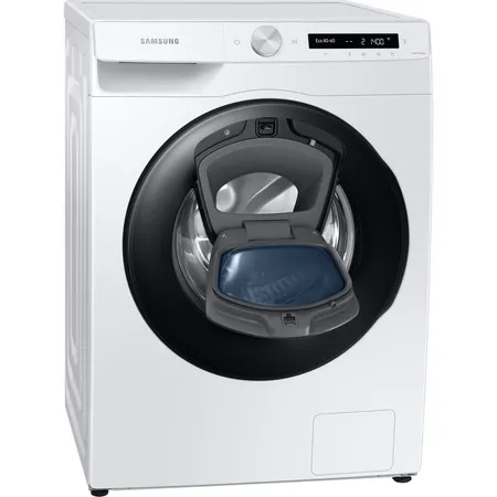 Пералня, Samsung WW70T552DAW/S7, Washing Machine, 7kg, 1200 rpm,  Energy Efficiency B, Add Wash,  AI Control, Eco Bubble, Hygiene Steam, Spin Efficiency B, WiFi, White, Black door - image 2