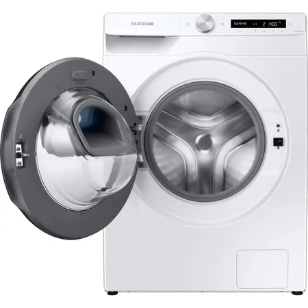 Пералня, Samsung WW70T552DAW/S7, Washing Machine, 7kg, 1200 rpm,  Energy Efficiency B, Add Wash,  AI Control, Eco Bubble, Hygiene Steam, Spin Efficiency B, WiFi, White, Black door - image 3