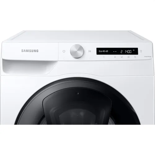 Пералня, Samsung WW70T552DAW/S7, Washing Machine, 7kg, 1200 rpm,  Energy Efficiency B, Add Wash,  AI Control, Eco Bubble, Hygiene Steam, Spin Efficiency B, WiFi, White, Black door - image 5