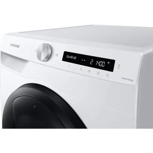 Пералня, Samsung WW70T552DAW/S7, Washing Machine, 7kg, 1200 rpm,  Energy Efficiency B, Add Wash,  AI Control, Eco Bubble, Hygiene Steam, Spin Efficiency B, WiFi, White, Black door - image 6
