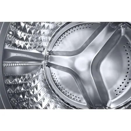 Пералня, Samsung WW70T552DAW/S7, Washing Machine, 7kg, 1200 rpm,  Energy Efficiency B, Add Wash,  AI Control, Eco Bubble, Hygiene Steam, Spin Efficiency B, WiFi, White, Black door - image 9