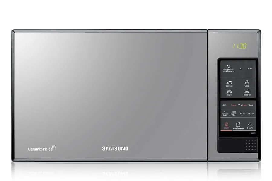 Микровълнова печка, Samsung GE83X, Microwave, 23l, Gril, 800W, LED Display, Black