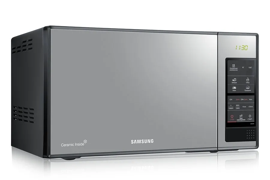 Микровълнова печка, Samsung GE83X, Microwave, 23l, Gril, 800W, LED Display, Black - image 2