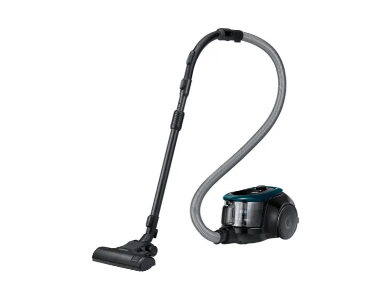 Прахосмукачка, Samsung VC07M21A0VN/GE, Vacuum Cleaner, Power 700W, Suction Power 180W, noise 80 dB, Bagless Type, Dust Capacity 1.5 l, Green-Blue - image 3