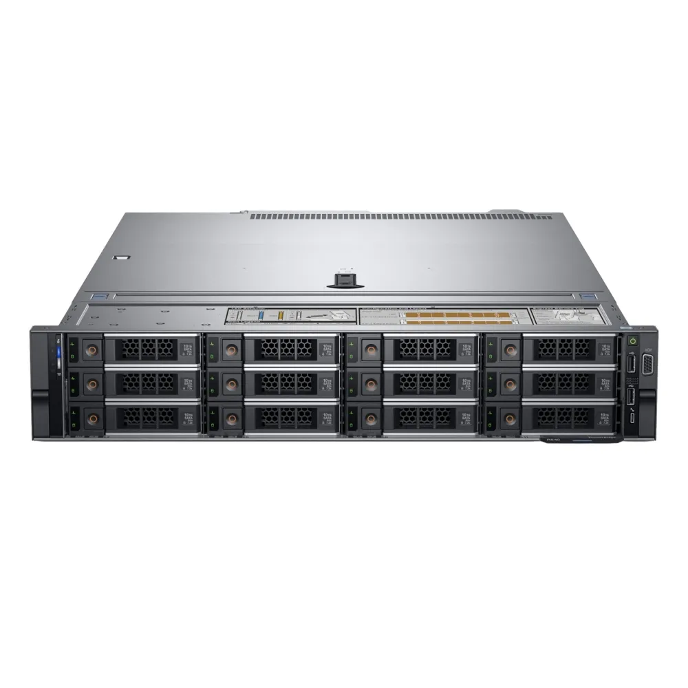Сървър, Dell EMC PowerEdge R540/Chassis 12 x 3.5" HotPlug/Xeon Silver 4208(2.1G, 8C/16T, 11M)/16GB/1x600GB/PERC H730P/iDRAC9 Ent/Dual Hot-plug, Redundant PS (1+1) 495W/On-Board LOM DP/Rails/Bezel/3Yr NBD - image 2