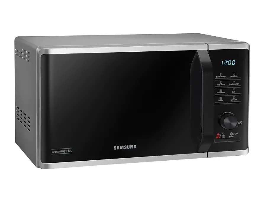 Микровълнова печка, Samsung MG23K3515AS/OL, Microwave, 23l, Grill, 800W, LED Display, Silver - image 6