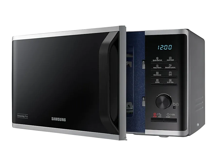 Микровълнова печка, Samsung MG23K3515AS/OL, Microwave, 23l, Grill, 800W, LED Display, Silver - image 7