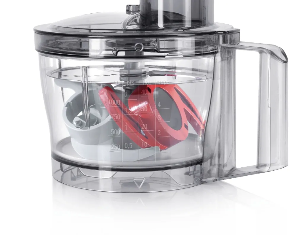 Кухненски робот, Bosch MCM3501M, Food processor, MultiTalent 3, 800 W, add. Mixer attachment, Chopper, Grinder, Dough Tool, Black, Brushed stainless steel - image 1