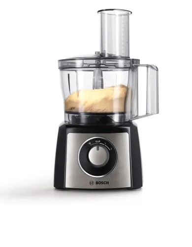 Кухненски робот, Bosch MCM3501M, Food processor, MultiTalent 3, 800 W, add. Mixer attachment, Chopper, Grinder, Dough Tool, Black, Brushed stainless steel - image 2