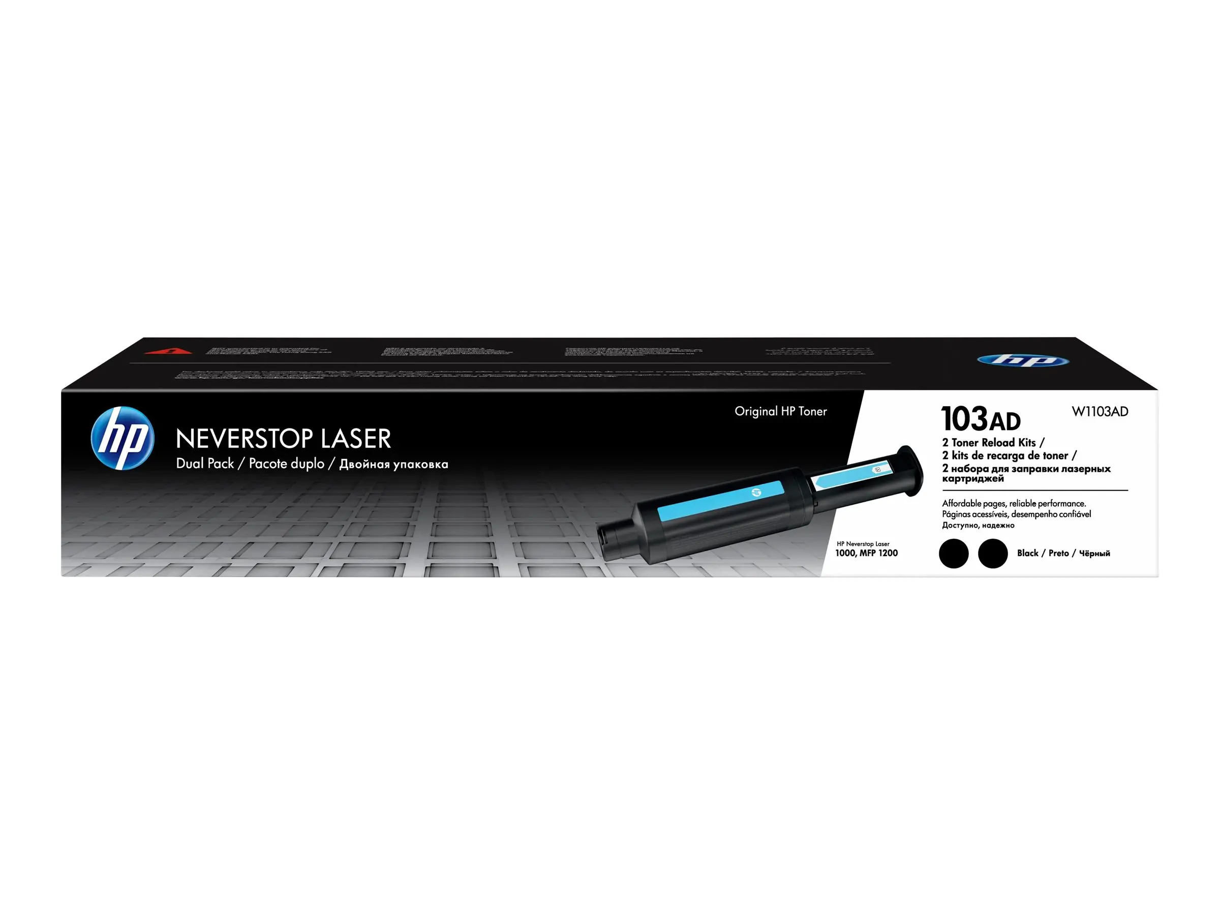 Consumabil, HP 103AD Neverstop Toner Reload Kit 2-Pack