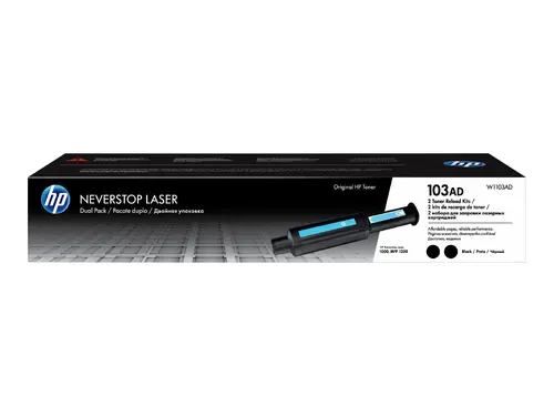Consumabil, HP 103AD Neverstop Toner Reload Kit 2-Pack - 1