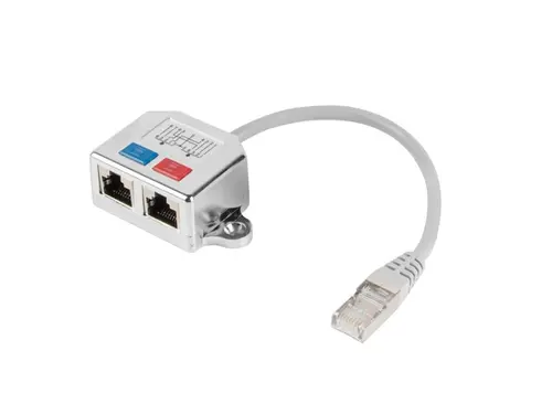 Адаптер, Lanberg adapter LAN splitter RJ45 -> 2x RJ45 ftpad-0026-s