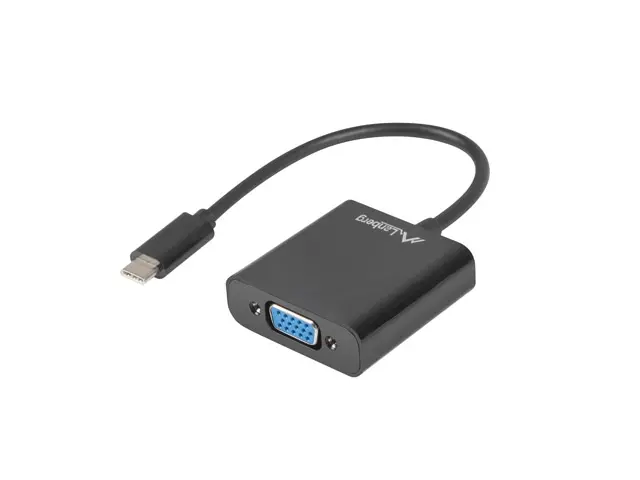 Adaptor, Lanberg adaptor USB type-c 3.1 -> VGA - image 1