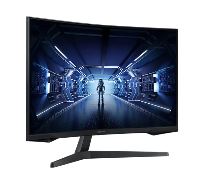 Монитор, Samsung 32G55, 32" Curved VA LED, 1000R, 144 Hz, 1 ms, HDR 10, 2560x1440, 250 cd/m2, 2500:1 Contrast, Mega DCR, Black Equalizer, FreeSync Premium, Eye Saver Mode, Flicker Free, Display Port 1.2, HDMI 2.0, Headphone, 178°/178°, Black - image 3