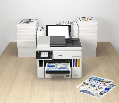Мастилоструйно многофункционално устройство, Canon MAXIFY GX7040 All-In-One, Fax, Black - image 10