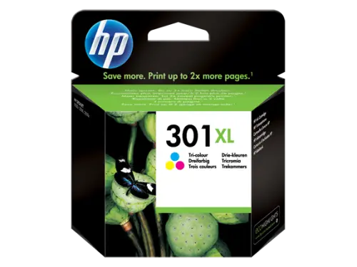 Консуматив, HP 301XL Tri-color Ink Cartridge