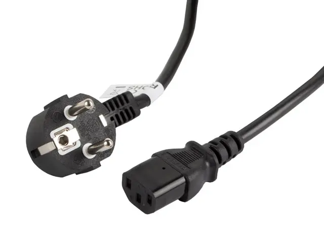 Cablu, Lanberg cablu de alimentare CEE 7/7 -> IEC 320 C13 3m VDE, negru