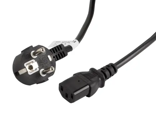Кабел, Lanberg CEE 7/7 -> IEC 320 C13 power cord 3m VDE, black