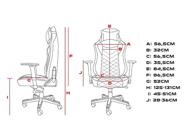 Стол, Genesis Gaming Chair Nitro 890 Black - image 22
