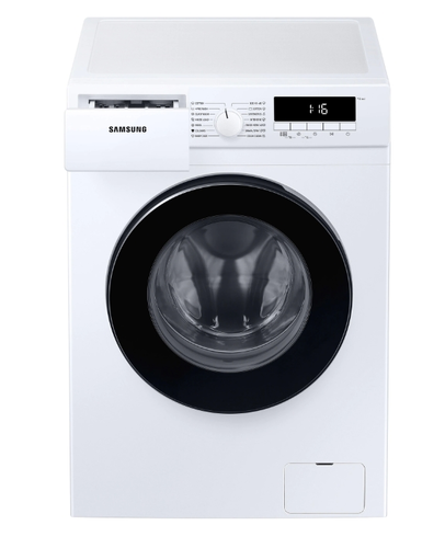 Пералня, Samsung WW90T304MBW/LE, Washing machine 9 kg, 1400 rpm, Energy Efficiency D, Spin Efficiency B, Digital Inverter Technology, Quick Wash, Drum Clean, white, black door - image 3