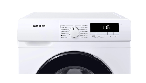 Пералня, Samsung WW90T304MBW/LE, Washing machine 9 kg, 1400 rpm, Energy Efficiency D, Spin Efficiency B, Digital Inverter Technology, Quick Wash, Drum Clean, white, black door - image 5