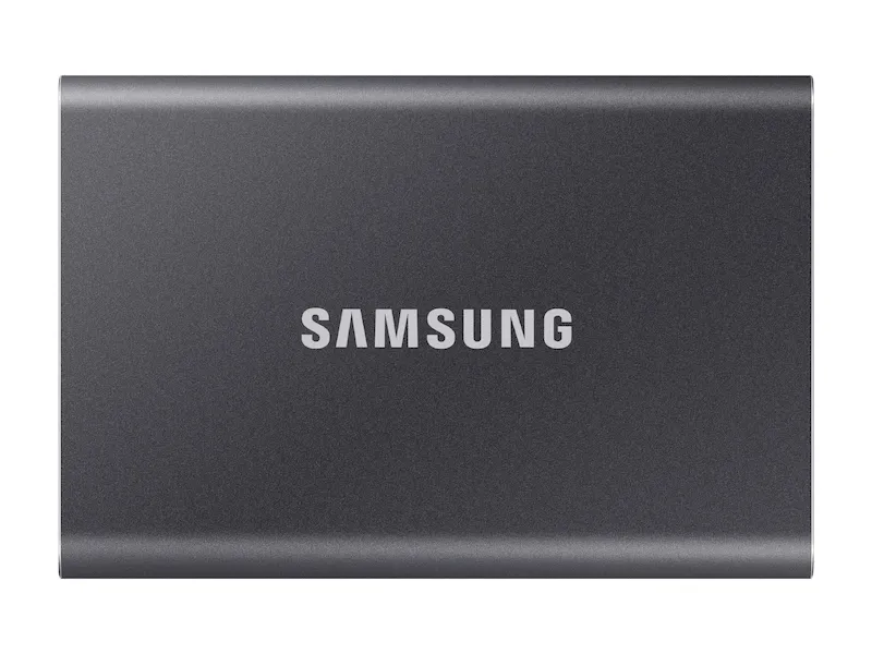Твърд диск, Samsung Portable SSD T7 500GB, USB 3.2, Read 1050 MB/s Write 1000 MB/s, Titan Gray - image 4
