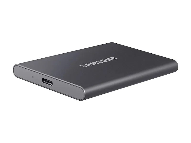 Твърд диск, Samsung Portable SSD T7 1TB, USB 3.2, Read 1050 MB/s Write 1000 MB/s, Titan Gray - image 3