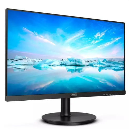 Монитор, Philips 241V8L, 23.8" VA WLED, 1920x1080@75Hz, 4ms GtG, 250cd/m2, 3000:1, Mega Infinity DCR, Adaptive Sync, FlickerFree, Low Blue Mode, Tilt, D-SUB, HDMI - image 1