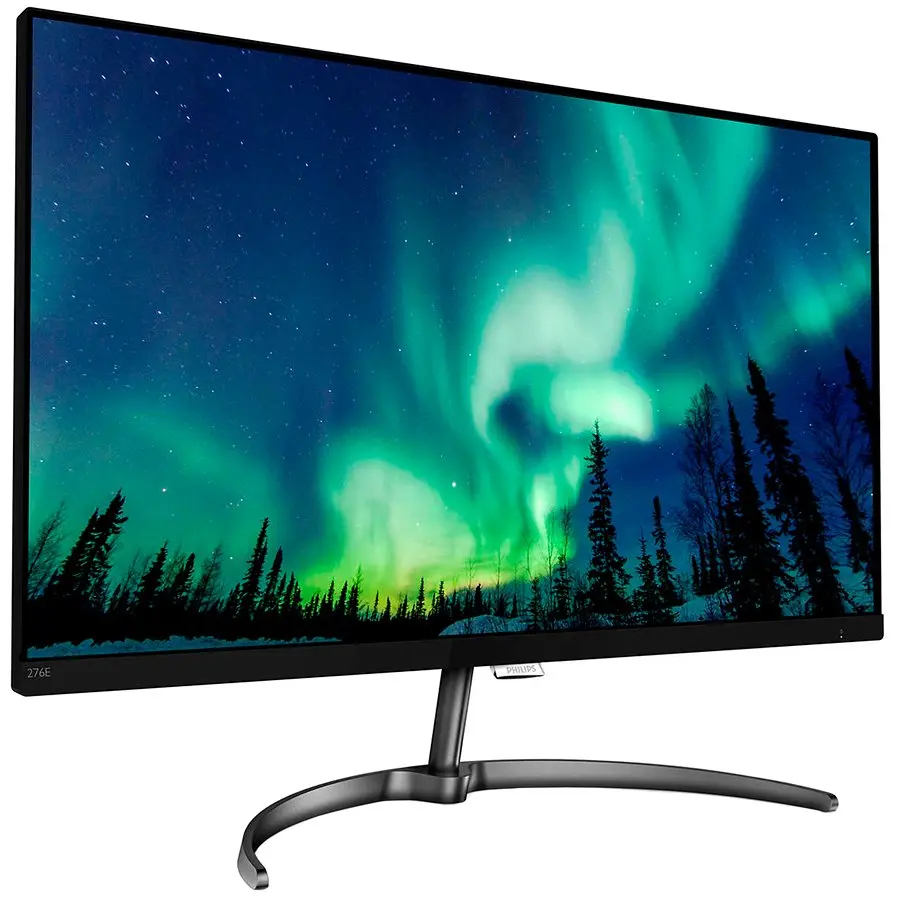 Монитор, Philips 276E8VJSB, 27" IPS WLED, 3840x2160@60Hz, 5ms GTG, 350cd/m2, 1000:1, DC20M:1, FlickerFree, Low Blue Mode, Tilt, 2xHDMI, DP - image 1