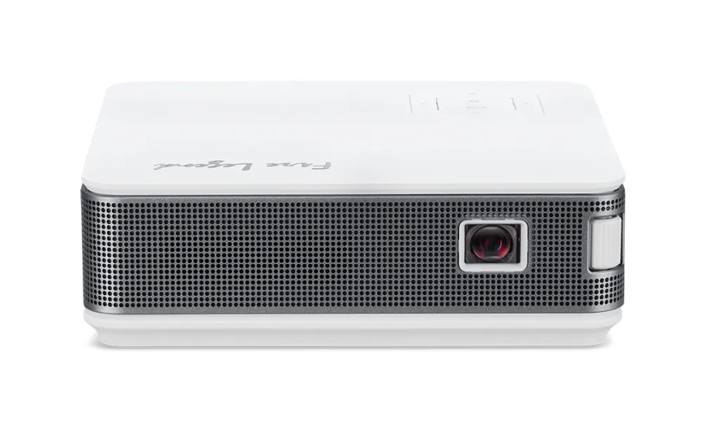 Мултимедиен проектор, AOPEN PV12 (powered by Acer), 480p (854 x 480), 700 LED Lm, 5 000:1, Collapsible Stand Design, Auto Portrait mode, HDMI, USB Type A, IR receiver, WiFi, 1x2W, Build-in Battery, 0.440Kg, Dark Grey - image 2