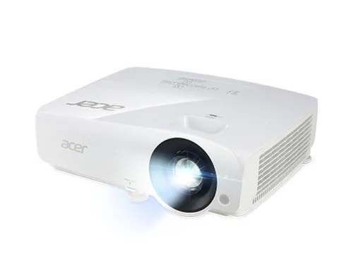 Мултимедиен проектор, Acer Projector P1560BTi, DLP, 1080p (1920x1080), 4000 ANSI Lm, 20000:1, 3D, Wireless dongle included, 2xHDMI, VGA in/out, RS232, RJ45, WPS1, TX-H, 2xUSB(Type A, 5V/1A, dongle), USB(micro B), Audio in/out, 1x2W, 2.6kg, White - image 1