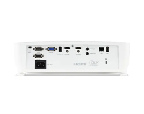 Мултимедиен проектор, Acer Projector P1560BTi, DLP, 1080p (1920x1080), 4000 ANSI Lm, 20000:1, 3D, Wireless dongle included, 2xHDMI, VGA in/out, RS232, RJ45, WPS1, TX-H, 2xUSB(Type A, 5V/1A, dongle), USB(micro B), Audio in/out, 1x2W, 2.6kg, White - image 4