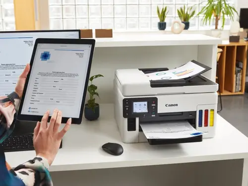 Мастилоструйно многофункционално устройство, Canon MAXIFY GX6040 All-In-One, Black&White - image 7