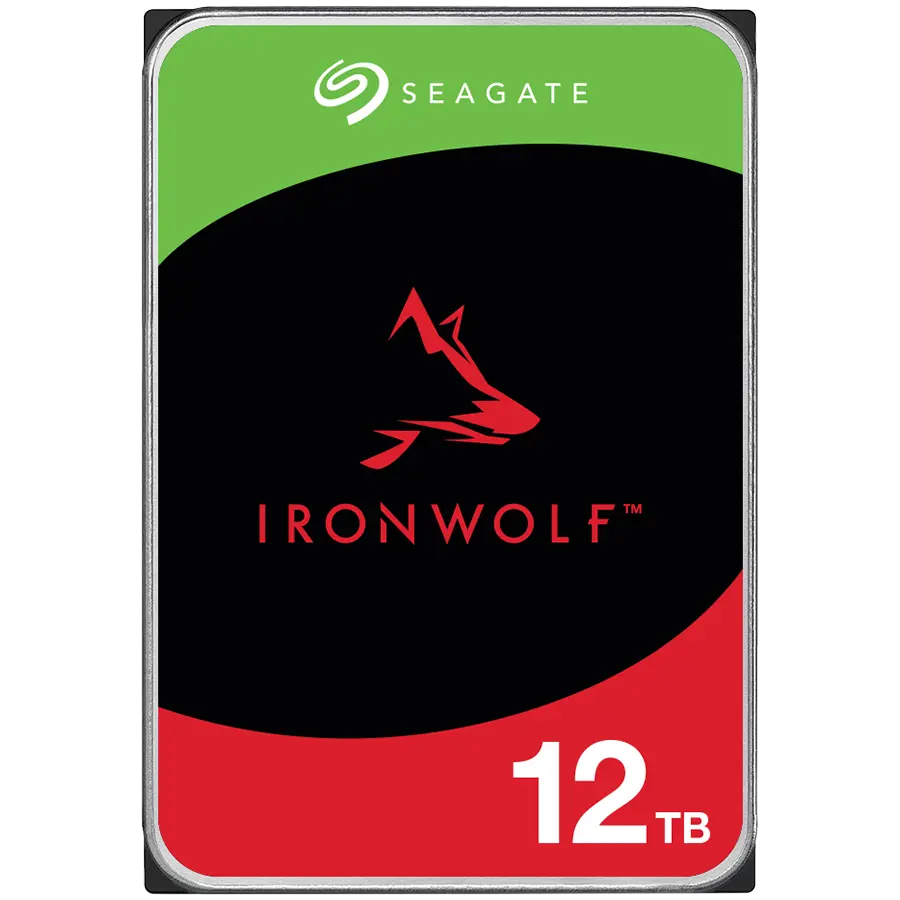 Твърд диск, Seagate IronWolf 12TB NAS 7200 256MB Cache SATA 3.5"