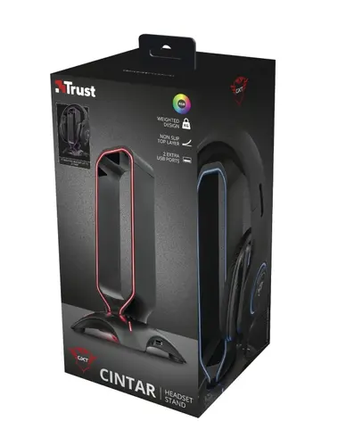 Стойка, TRUST GXT 265 Cintar RGB Headset Stand - image 4