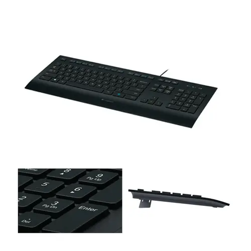 Клавиатура, Logitech Keyboard K280e, OEM