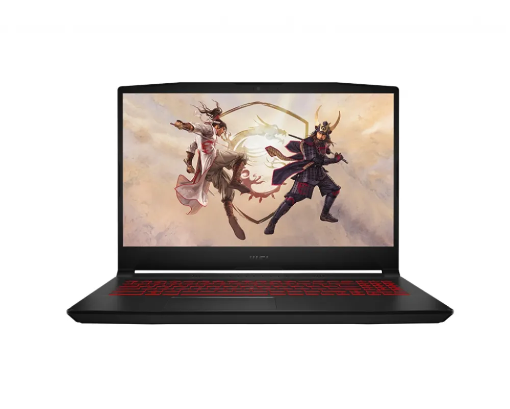 Лаптоп, MSI Katana GF66 11UD, RTX3050 Ti GDDR6 4GB, 15.6" FHD (1920x1080), 144Hz, IPS-Level, i7-11800H, DDR4 16GB 3200MHz (8GBx2), 512GB NVMe PCIe SSD Gen3x4, Intel Wi-Fi 6, BT5.1, backlight KB(Red), 3-Cell 53.5Whr, 2.25 kg, 2Y