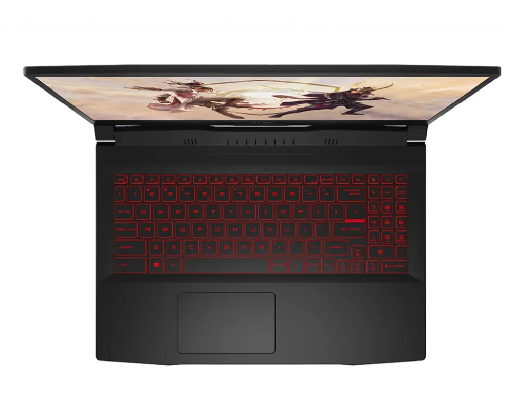 Лаптоп, MSI Katana GF66 11UD, RTX3050 Ti GDDR6 4GB, 15.6" FHD (1920x1080), 144Hz, IPS-Level, i7-11800H, DDR4 16GB 3200MHz (8GBx2), 512GB NVMe PCIe SSD Gen3x4, Intel Wi-Fi 6, BT5.1, backlight KB(Red), 3-Cell 53.5Whr, 2.25 kg, 2Y - image 2