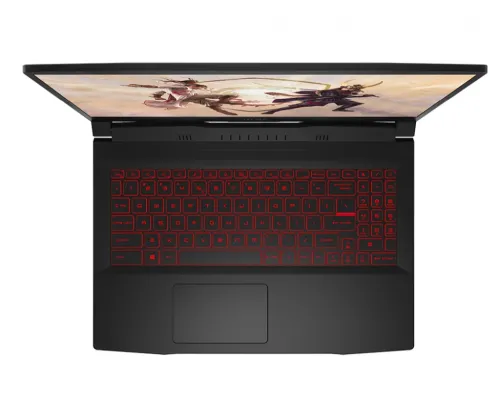 Лаптоп, MSI Katana GF66 11UD, RTX3050 Ti GDDR6 4GB, 15.6" FHD (1920x1080), 144Hz, IPS-Level, i7-11800H, DDR4 16GB 3200MHz (8GBx2), 512GB NVMe PCIe SSD Gen3x4, Intel Wi-Fi 6, BT5.1, backlight KB(Red), 3-Cell 53.5Whr, 2.25 kg, 2Y - image 2