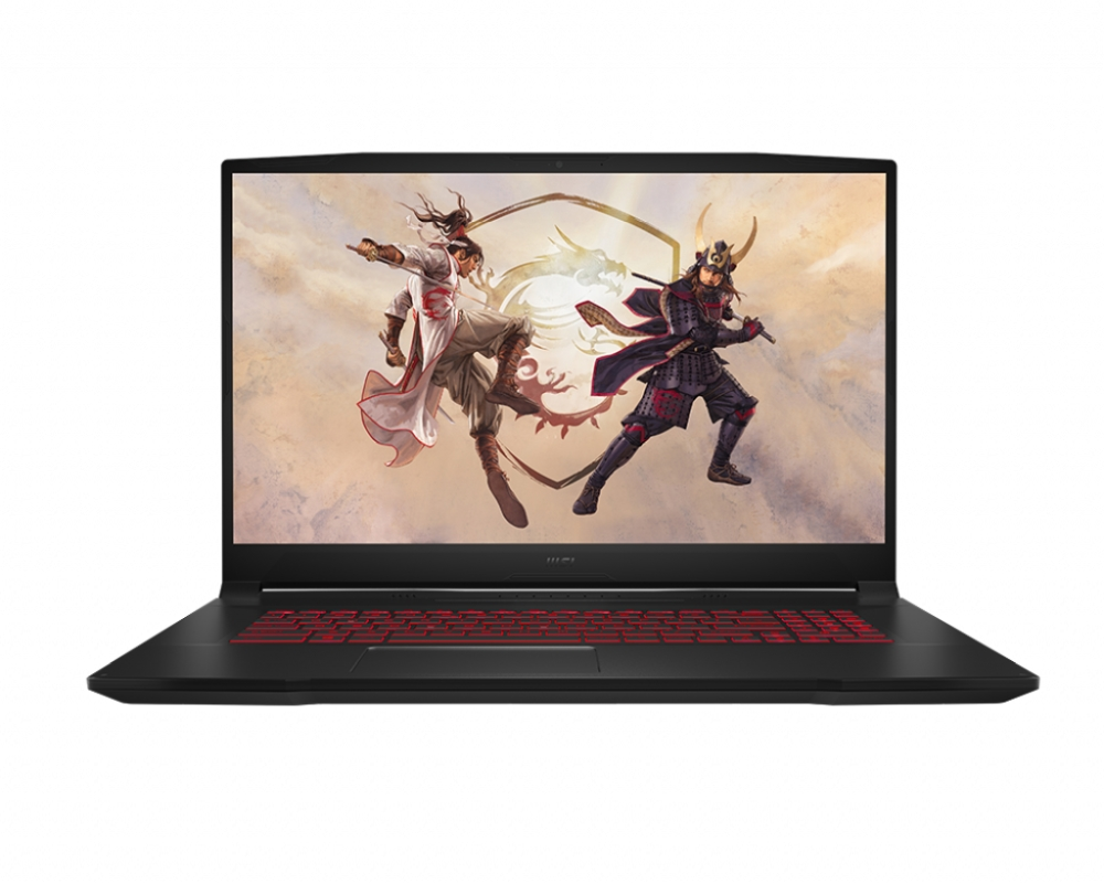 Лаптоп, MSI Katana GF76 11UD, i7-11800H, 17.3" FHD (1920x1080), 144Hz, IPS-Level, DDR4 16GB 3200MHz (8GBx2), 512GB NVMe PCIe SSD Gen4x4, NO M.2 slot free, RTX3050 Ti GDDR6 4GB, Intel Wi-Fi 6, BT5.1, backlight KB(Red), 3-Cell 53.5Whr, 2.6 kg, 2Y