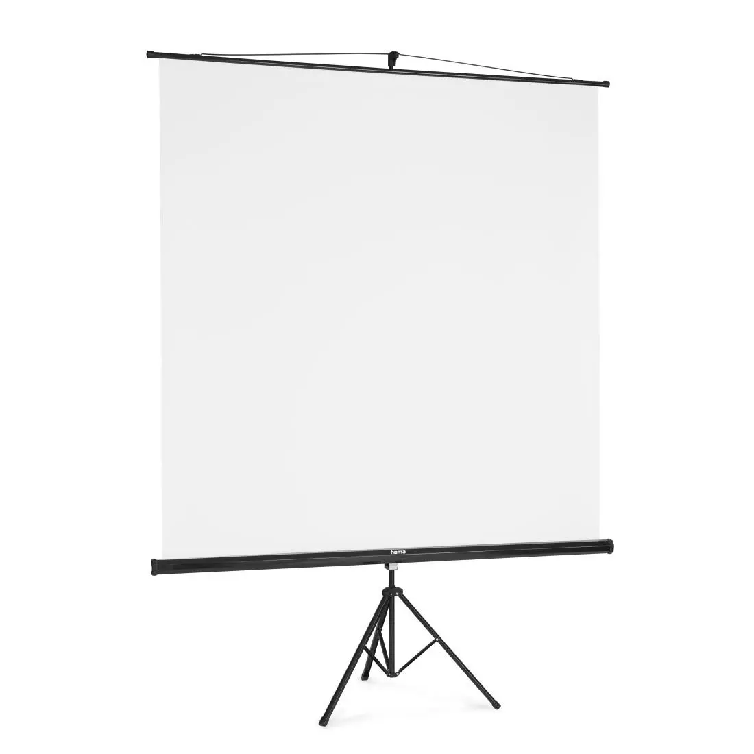 Ecran pe stativ 180x180 cm, 2 în 1, set mobil, 21573 - image 1
