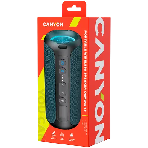 CANYON speaker OnMove 15W EQ TWS AUX Dark Blue - image 5