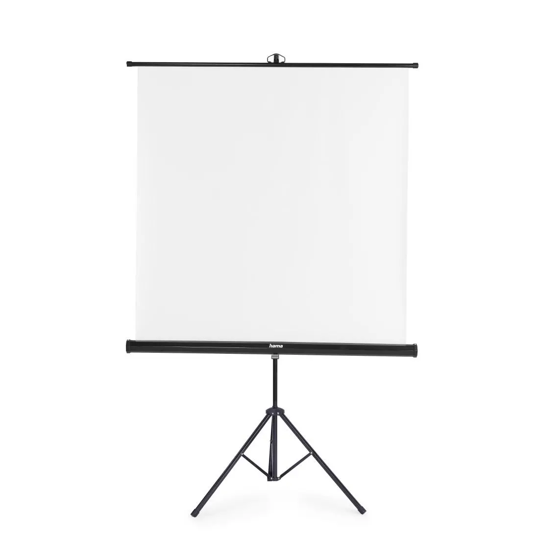 Ecran pe stativ 125x125 cm, 2 în 1, set mobil, 21575