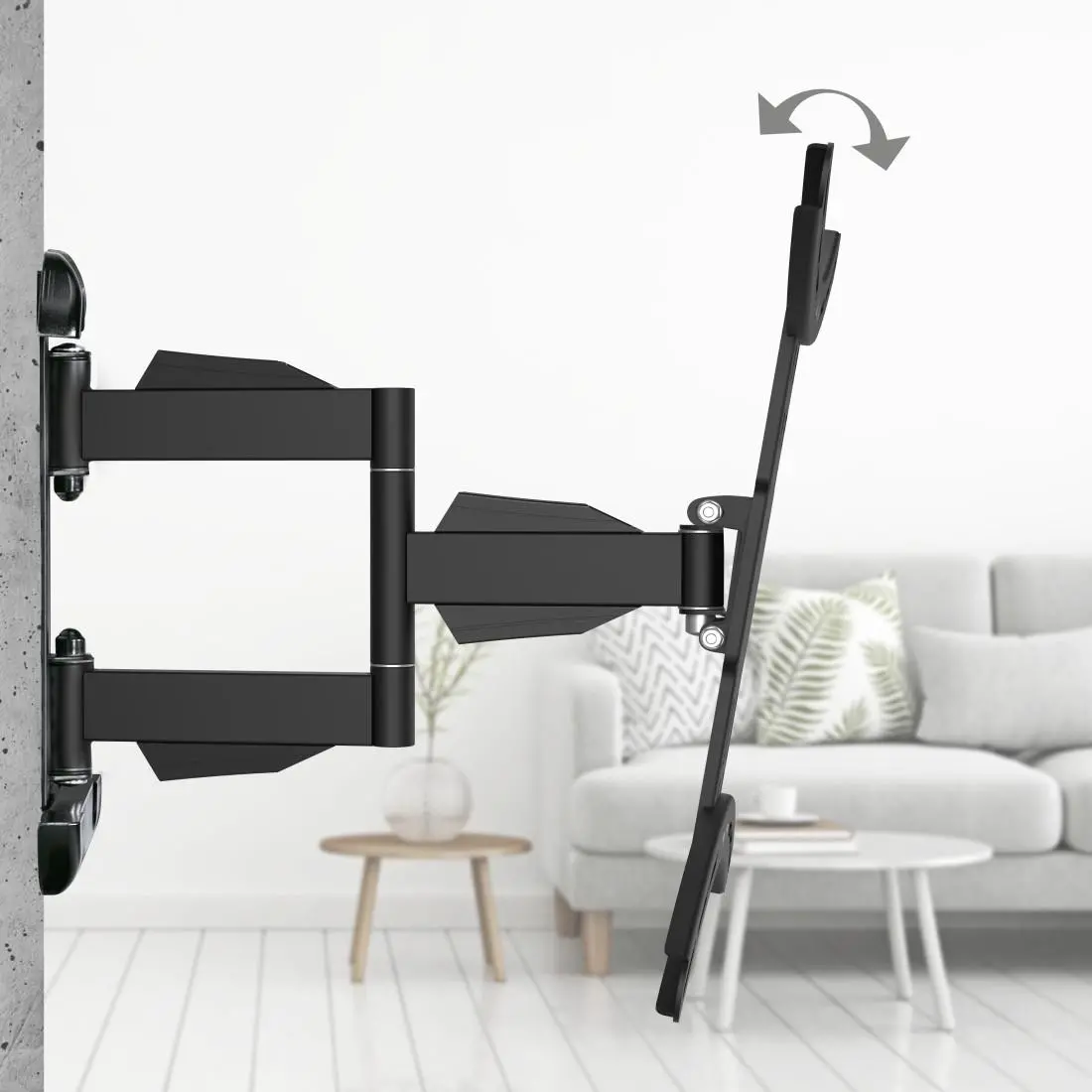 Suport de perete pentru TV Fullmotion, 165 cm, 32-65 ", 220834 - image 3